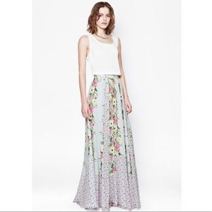 NWOT French Connection Floral Maxi Skirt Size 2